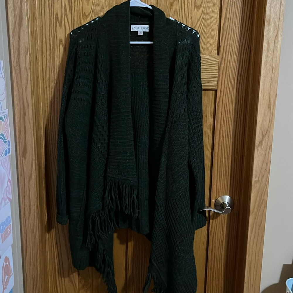 Forest Green Cardigan